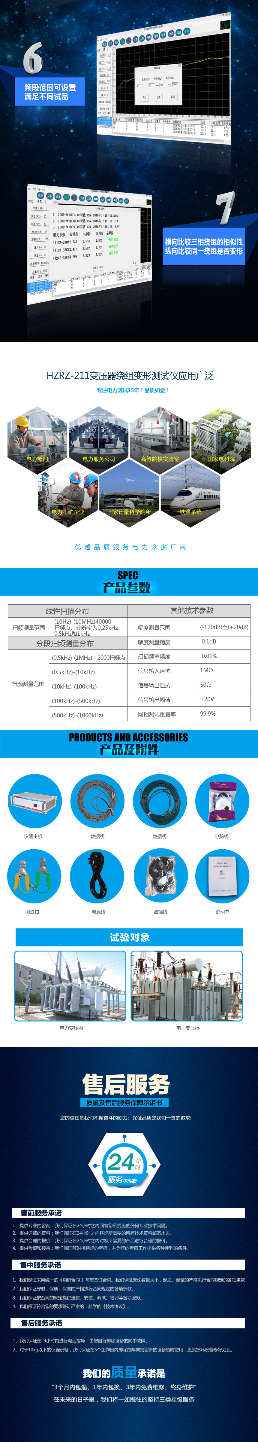 HZRZ-211變壓器繞組變形測(cè)試儀